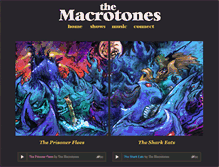 Tablet Screenshot of macrotones.com
